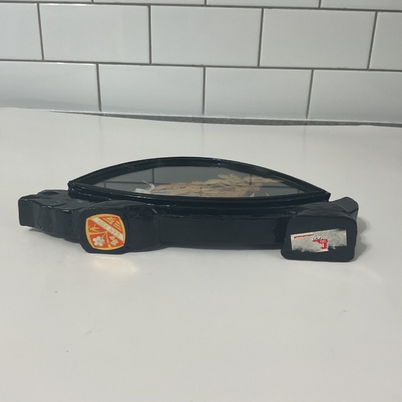 VTG Chinese Diorama cork Stork Wood Case signed San You - Picture 6 of 7